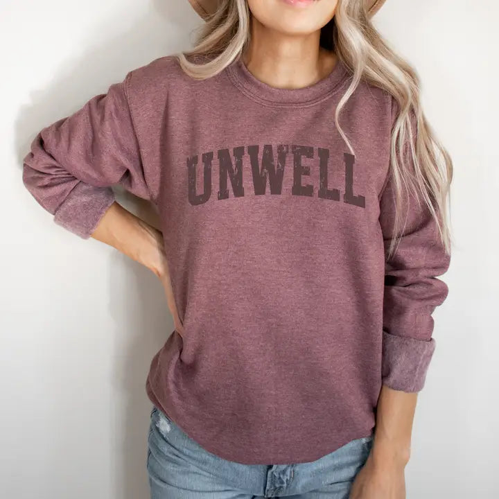 Unwell crewneck Clearance